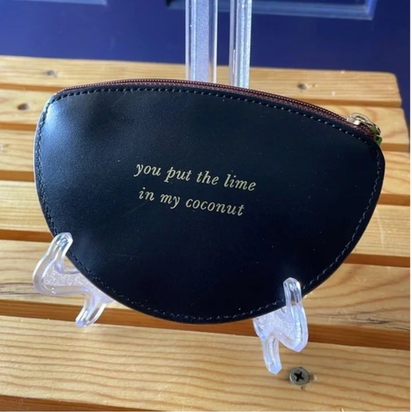 NWT Kate Spade Fine Feathers Lime in the Coconut Coin Purse Wallet - Picture 4 of 5